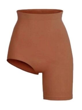 NWOT SKIMS SHAPEWEAR SEAMLESS SCULPT SOLUTION SHORT RIGHT LEG EXPOSED JASPER MED